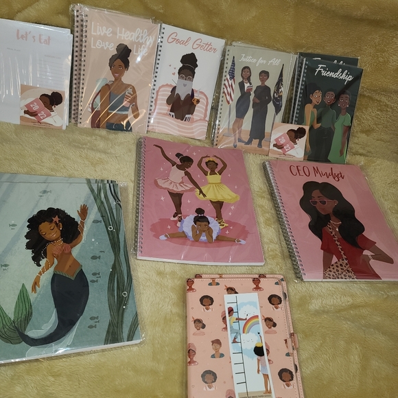 New Other - A set of one 5 1/2 x 8 1/2 and one 5 x 7 Spiral Notebook & pad